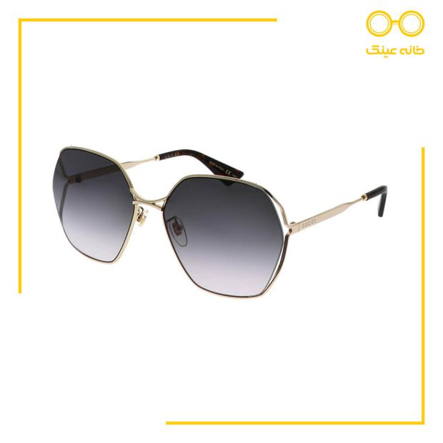 Original-Gucci-women's-sunglasses,-model-GG0818SA عینک آفتابی زنانه اصل گوچی مدل GG0818SA