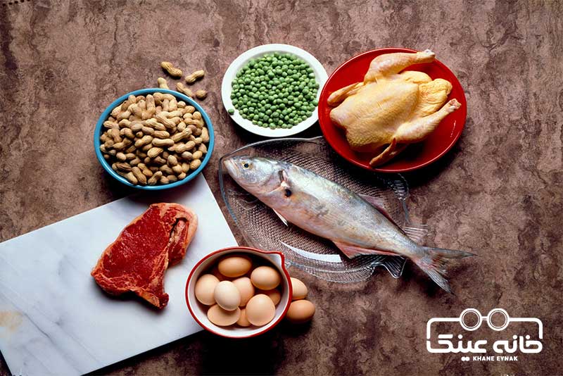 غذاهای حاوی پروتئین برای چشم پس از عمل