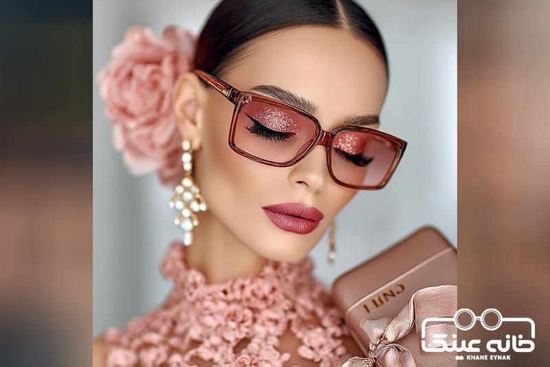 آرایش صورتی برای عینکی ها